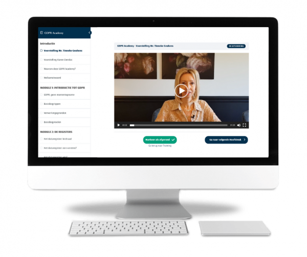 GDPR Academy online GDPR cursus